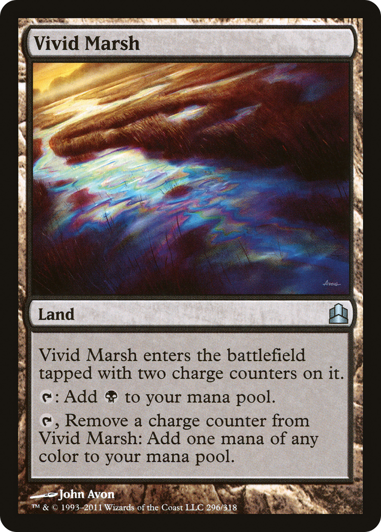 Vivid Marsh (CMD-296) - Commander 2011