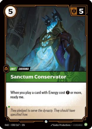 (030/167) Sanctum Conservator - Radiance