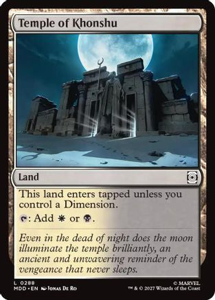 Temple of Khonshu (MDD-288) [Marvel: Darkhold Destiny]