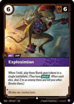 (094/167) Explosimian - Radiance Foil
