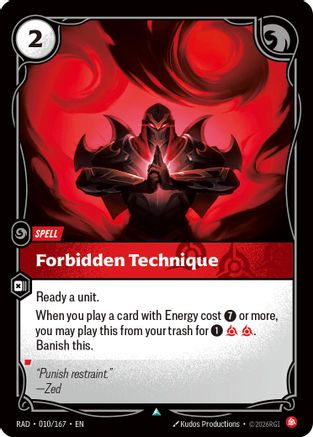 (010/167) Forbidden Technique - Radiance Foil