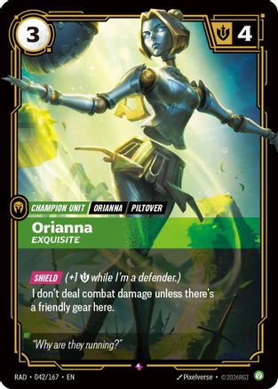 (042/167) Orianna, Exquisite - Radiance Foil