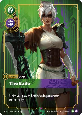 (149/167) Riven, The Exile - Radiance Foil