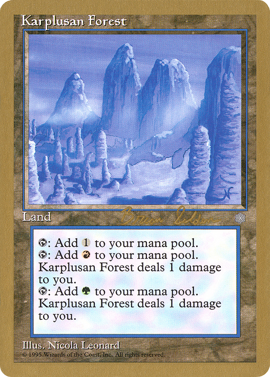 Karplusan Forest (WC98-BS356) - World Championship Decks 1998