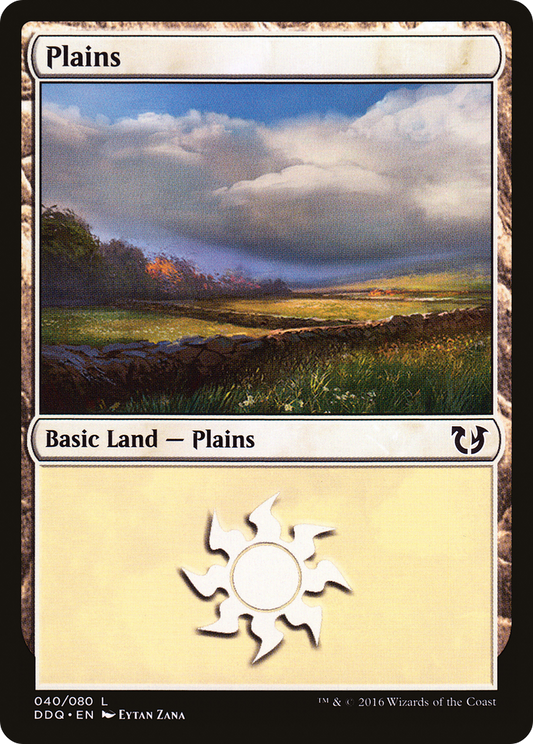 Plains (DDQ-040) - Duel Decks: Blessed vs. Cursed