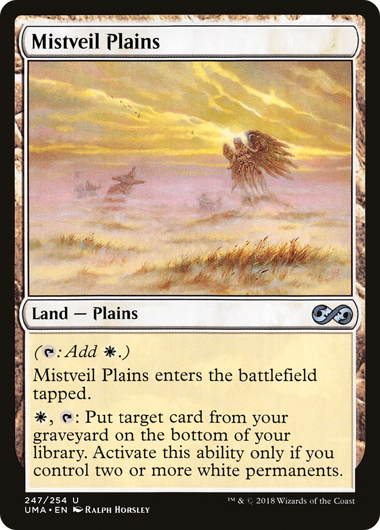 Mistveil Plains (UMA-247) - Ultimate Masters Foil