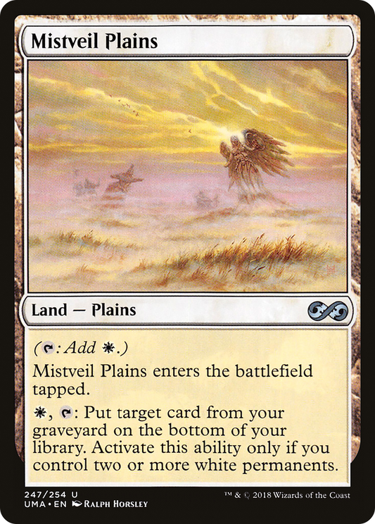 Mistveil Plains (UMA-247) - Ultimate Masters Foil