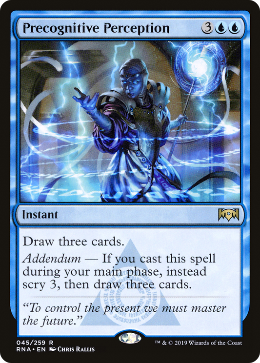 Precognitive Perception (RNA-045) - Ravnica Allegiance Foil