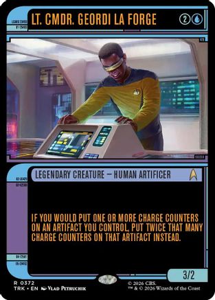 Lt. Cmdr. Geordi La Forge (Showcase) (TRK-372) [Star Trek] Foil