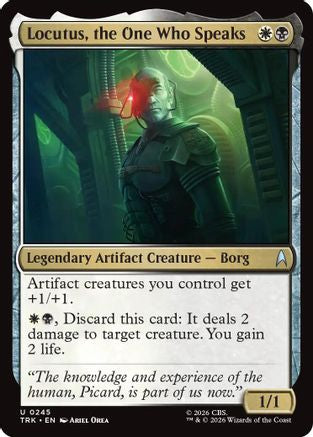 Locutus, the One Who Speaks (TRK-245) [Star Trek] Foil