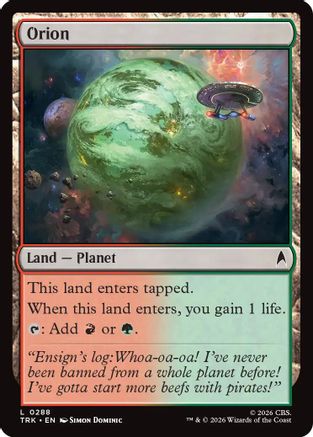 Orion (TRK-288) [Star Trek] Foil