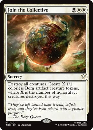 Join the Collective (Surge Foil) (TRC-020) [Commander: Star Trek] Foil