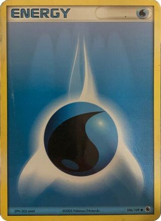 Water Energy (2005 No E Reader) /109) - Deck Exclusives  - Common
