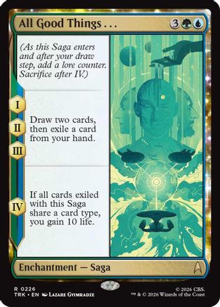 All Good Things . . . (TRK-226) [Star Trek] Foil