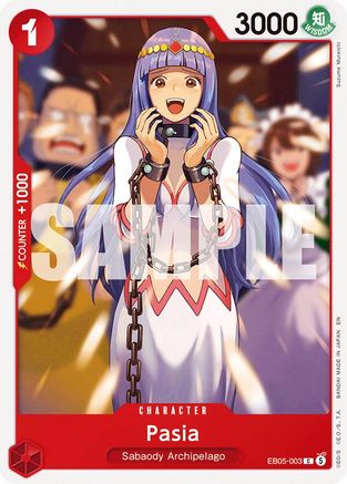 (EB05-003) Pasia - Extra Booster: One Piece Heroines Edition Vol. 2 - Normal
