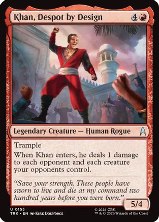 Khan, Despot by Design (TRK-155) [Star Trek]