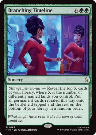 Branching Timeline (TRK-185) [Star Trek]