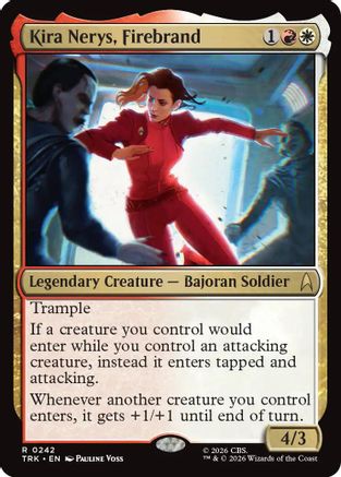 Kira Nerys, Firebrand (TRK-242) [Star Trek] Foil