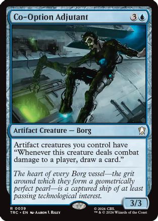 Co-Option Adjutant (Surge Foil) (TRC-039) [Commander: Star Trek] Foil