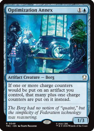 Optimization Annex (Surge Foil) (TRC-048) [Commander: Star Trek] Foil