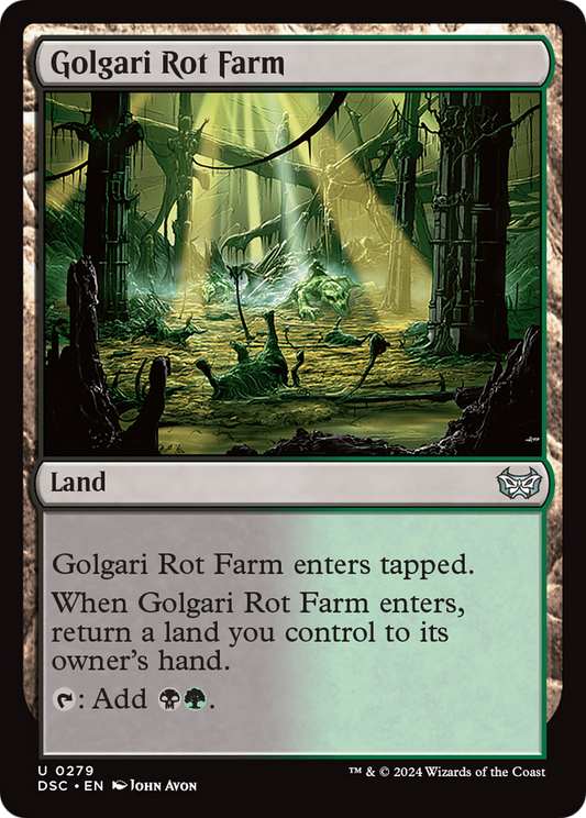 Golgari Rot Farm (DSC-279) - Duskmourn: House of Horror Commander