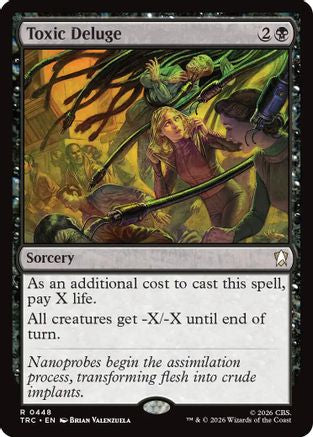 Toxic Deluge (Surge Foil) (TRC-448) [Commander: Star Trek] Foil