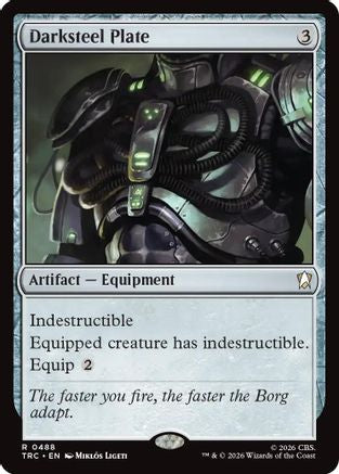 Darksteel Plate (TRC-488) [Commander: Star Trek]