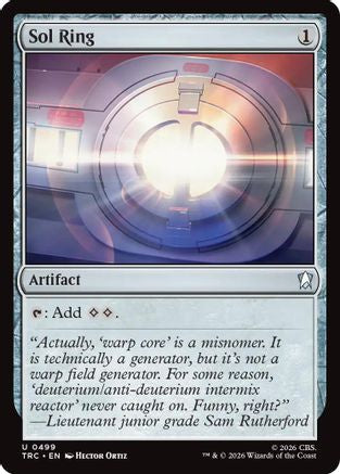 Sol Ring (TRC-499) [Commander: Star Trek]