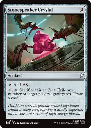 Stonespeaker Crystal (TRC-500) [Commander: Star Trek]