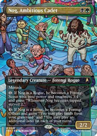 Nog, Ambitious Cadet (Borderless) (TRK-351) [Star Trek]