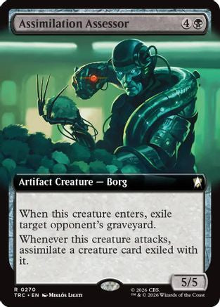 Assimilation Assessor (Extended Art) (TRC-270) [Commander: Star Trek]
