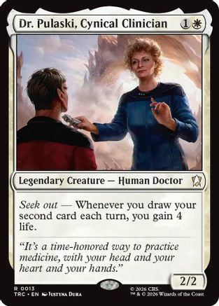 Dr. Pulaski, Cynical Clinician (TRC-013) [Commander: Star Trek]