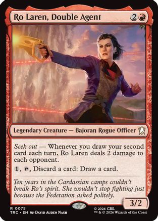 Ro Laren, Double Agent (TRC-075) [Commander: Star Trek]