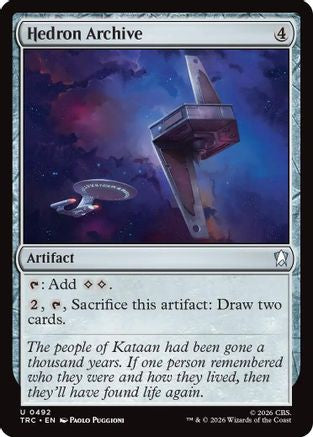 Hedron Archive (TRC-492) [Commander: Star Trek]