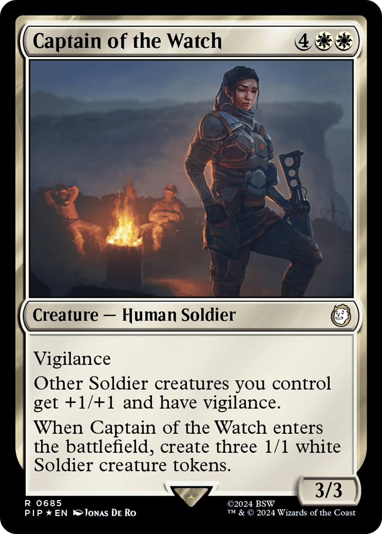 Captain of the Watch (PIP-685) - Fallout Foil