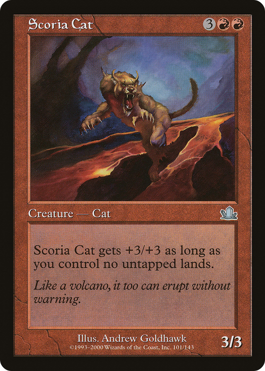 Scoria Cat (PCY-101) - Prophecy Foil