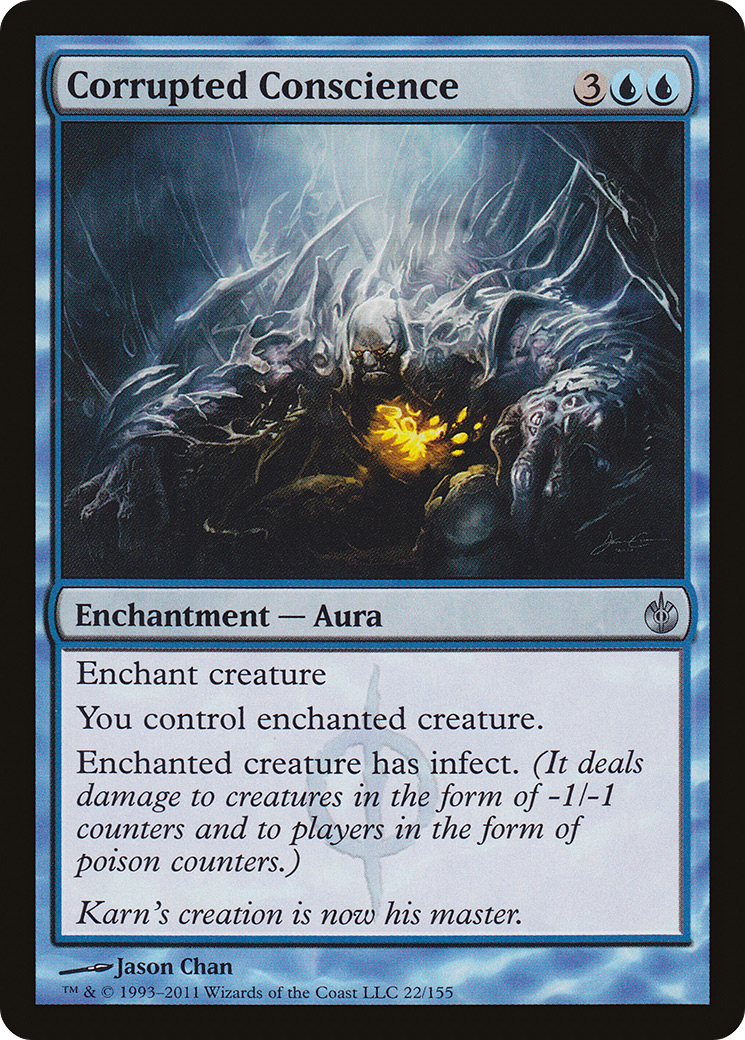 Corrupted Conscience (MBS-022) - Mirrodin Besieged