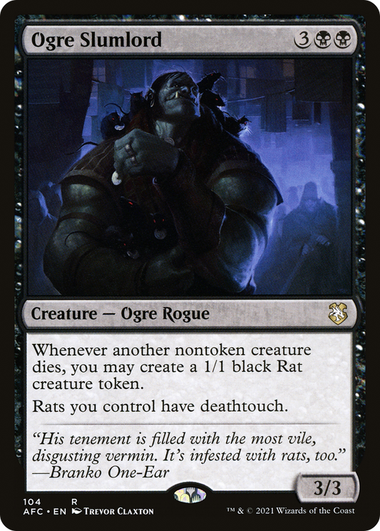 Ogre Slumlord (AFC-104) - Forgotten Realms Commander