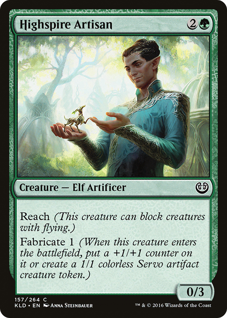 Highspire Artisan  (KLD-157) - Kaladesh Foil