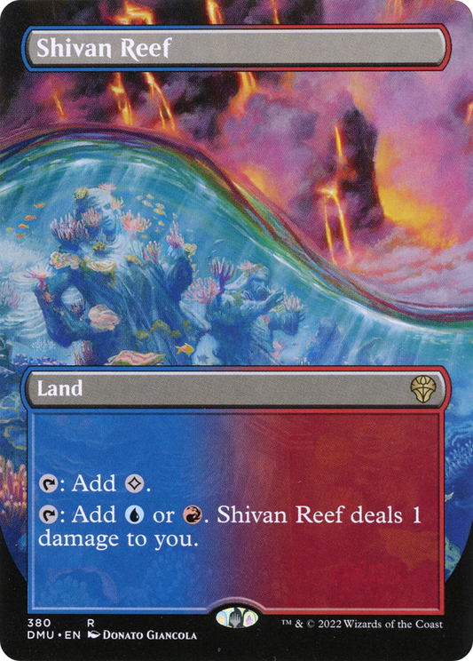 Shivan Reef (DMU-380) - Dominaria United (Borderless)