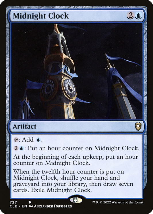 Midnight Clock (CLB-727) - Commander Legends: Battle for Baldur's Gate