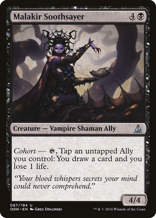 Malakir Soothsayer (OGW-087) - Oath of the Gatewatch