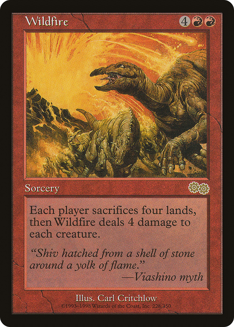 Wildfire (USG-228) - Urza's Saga