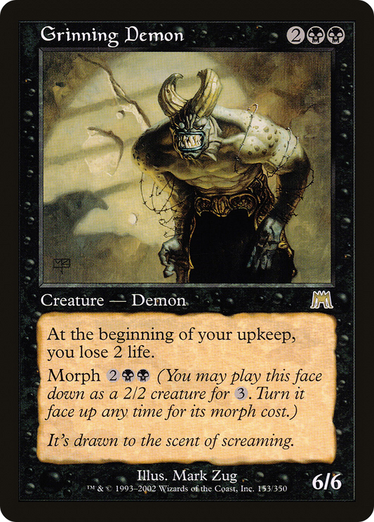 Grinning Demon (ONS-153) - Onslaught