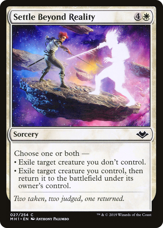 Settle Beyond Reality (MH1-027) - Modern Horizons