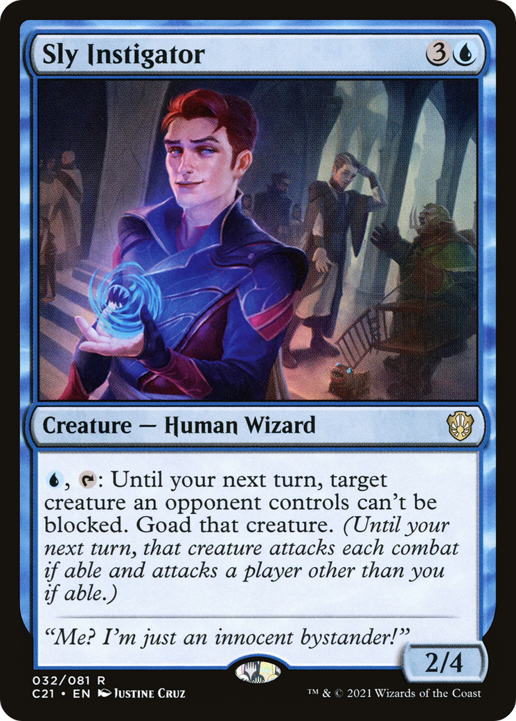 Sly Instigator (C21-032) - Commander 2021