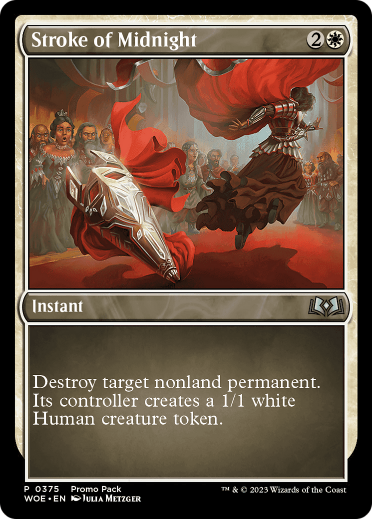Stroke of Midnight (PPWOE-375) - Wilds of Eldraine (Promo Pack)