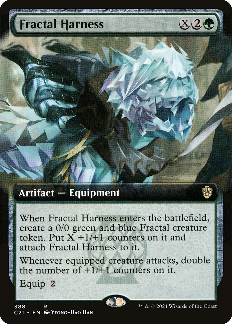 Fractal Harness (C21-388) - Commander 2021: (Extended Art)