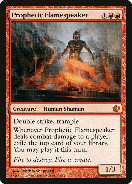 Prophetic Flamespeaker (JOU-106) - Journey into Nyx Foil