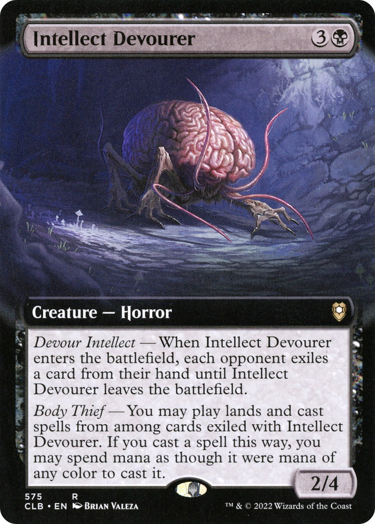 Intellect Devourer (CLB-575) - Commander Legends: Battle for Baldur's Gate: (Extended Art)